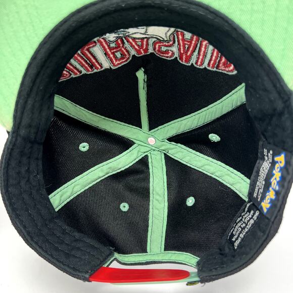 Pokemon Bulbasaur Hat Men's Black Green Outdoor Snapback Summer Baseball Cap - Picture 9 of 10